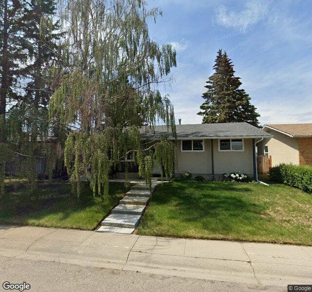 Street view of 451 Penswood Road SE, Calgary