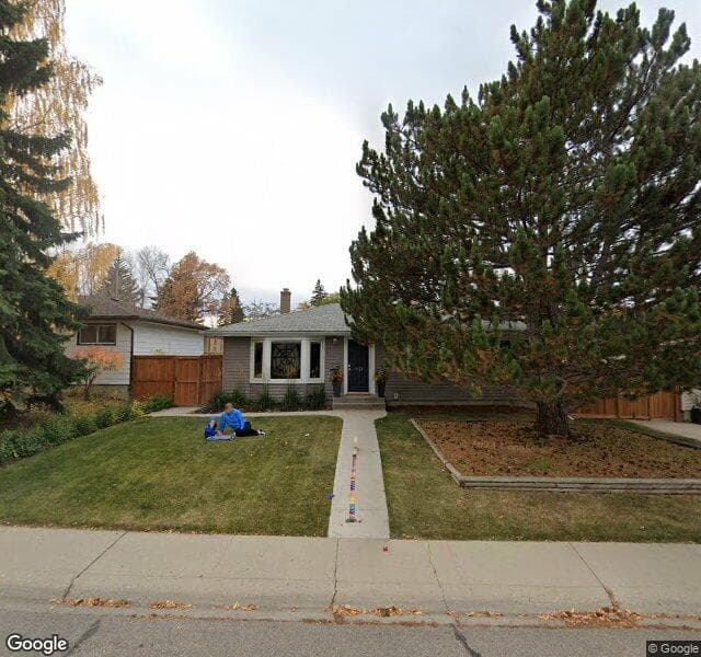 Street view of 71 Hanover Road SW, Calgary