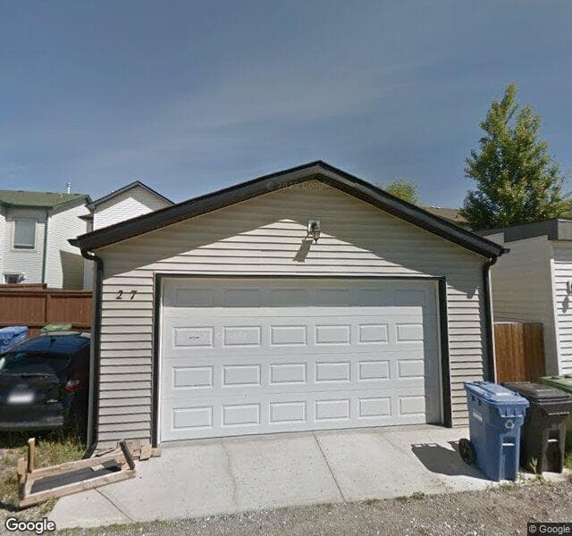 Street view of 27 Prestwick Place SE, Calgary