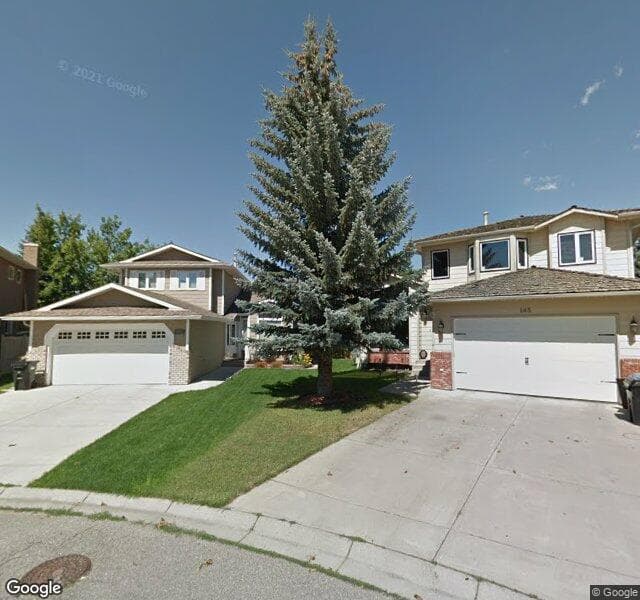 Street view of 141 Sunwood Place SE, Calgary
