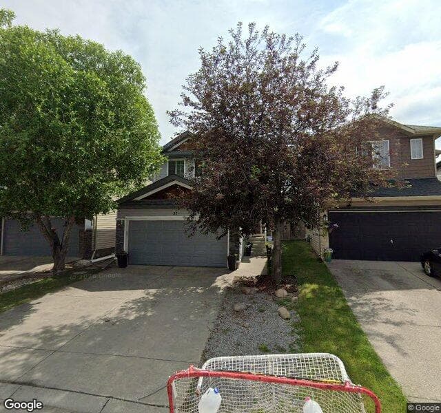 Street view of 57 Chaparral Ridge Rise SE, Calgary