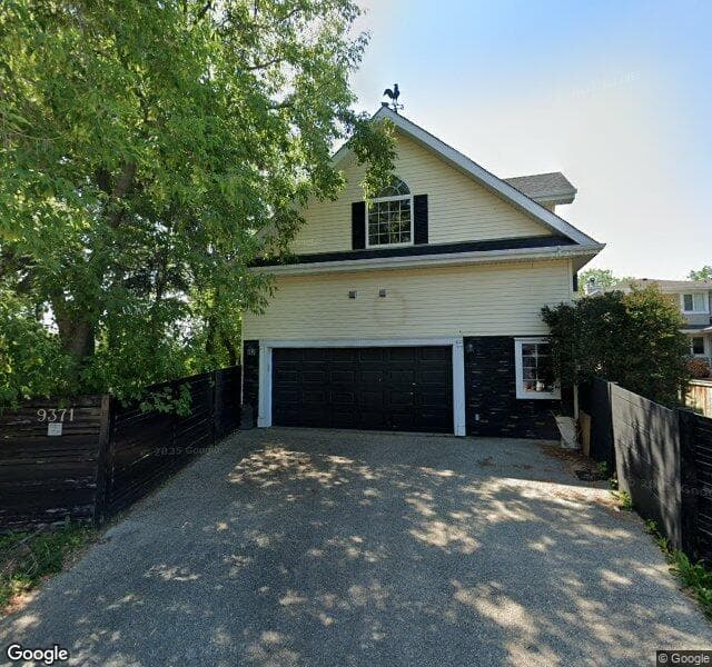 Street view of 9371 96A Street NW, Edmonton