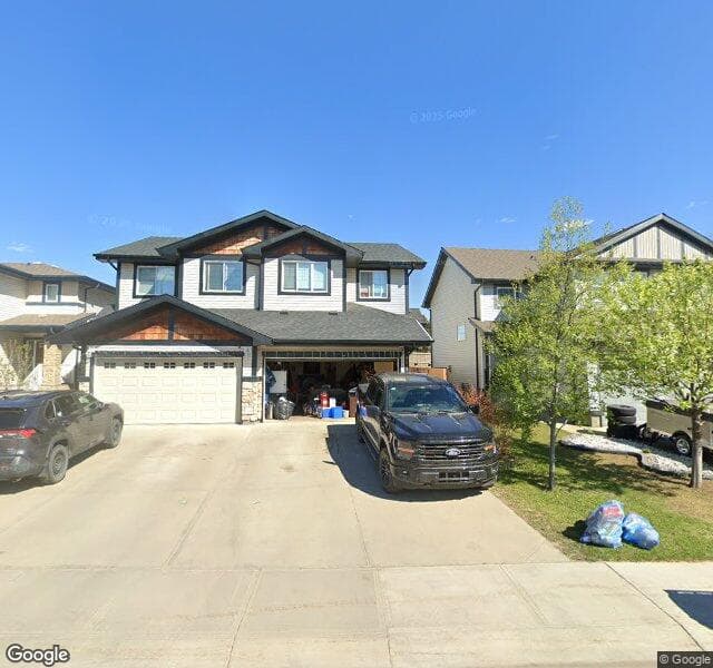 Street view of 9847 217 Street NW, Edmonton