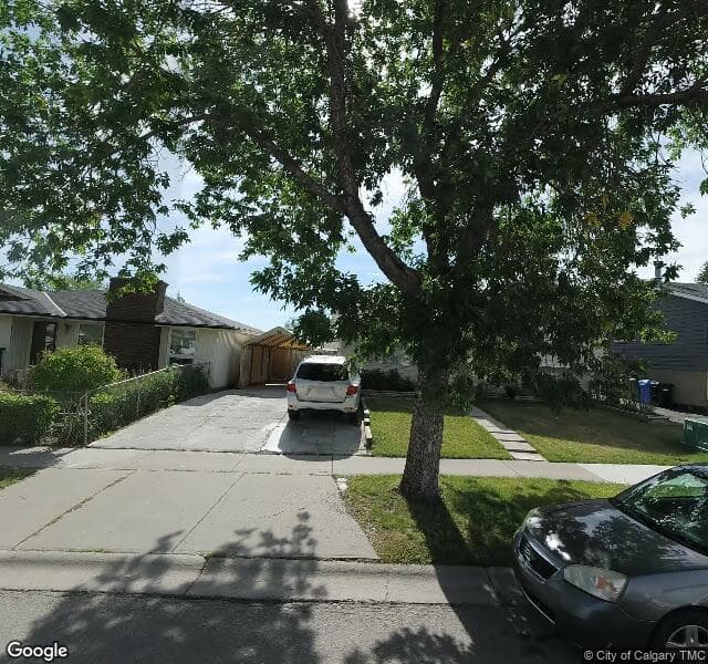 Street view of 3315 Radcliffe Drive SE, Calgary