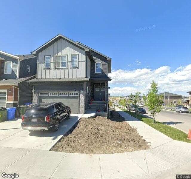 Street view of 4 Amblehurst Link NW, Calgary