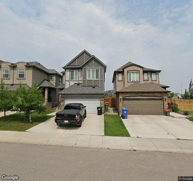 Street view of 6 Cranarch View SE, Calgary