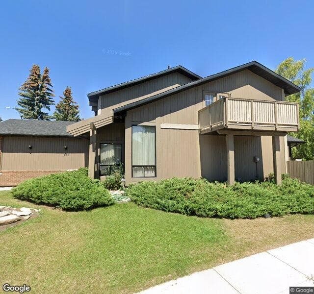 Street view of 380 Coach Ridge Rise SW, Calgary