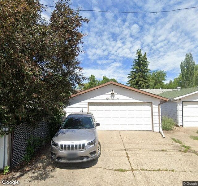 Street view of 16141 109 Avenue NW, Edmonton