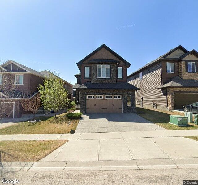 Street view of 323 Nolan Hill Boulevard NW, Calgary