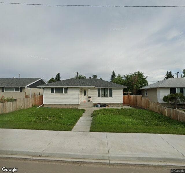 Street view of 8910 Meadowlark Road NW, Edmonton