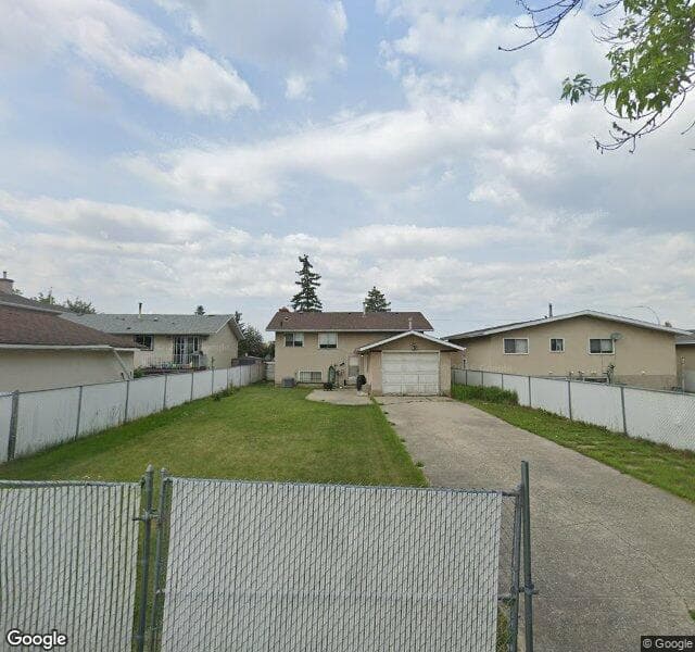 Street view of 13731 93 Street NW, Edmonton