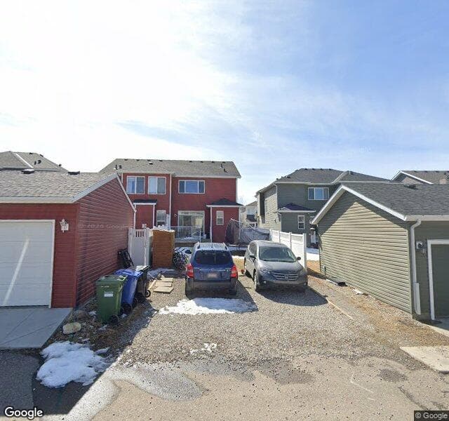 Street view of 92 Redstone Avenue NE, Calgary