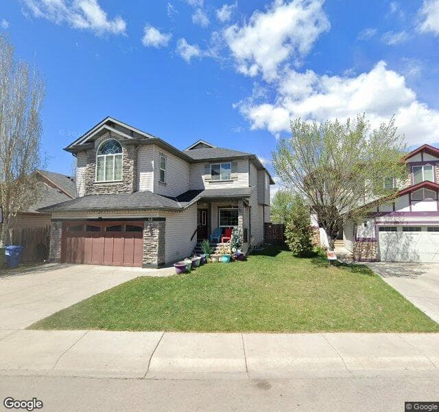 Street view of 42 Brightonstone Landing SE, Calgary