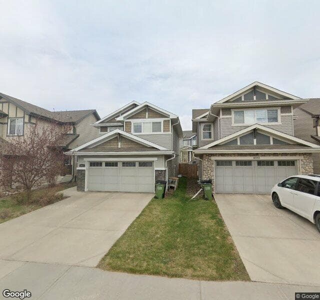 Street view of 6947 Evans Wynd NW, Edmonton