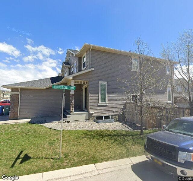 Street view of 141 Brightoncrest Grove SE, Calgary