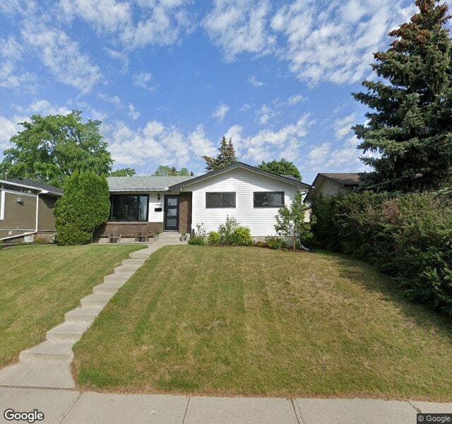 Street view of 4888 Vandoos Place NW, Calgary