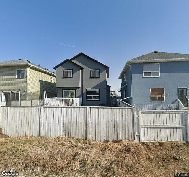Street view of 210 Saddlehorn Close NE, Calgary