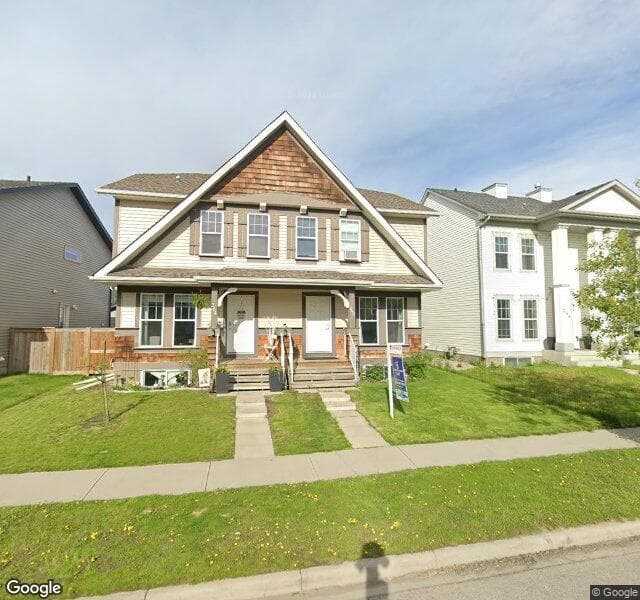 Street view of 260 Elgin Meadows Gardens SE, Calgary