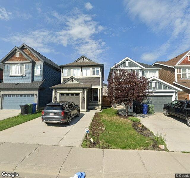 Street view of 309 Auburn Meadows Boulevard SE, Calgary