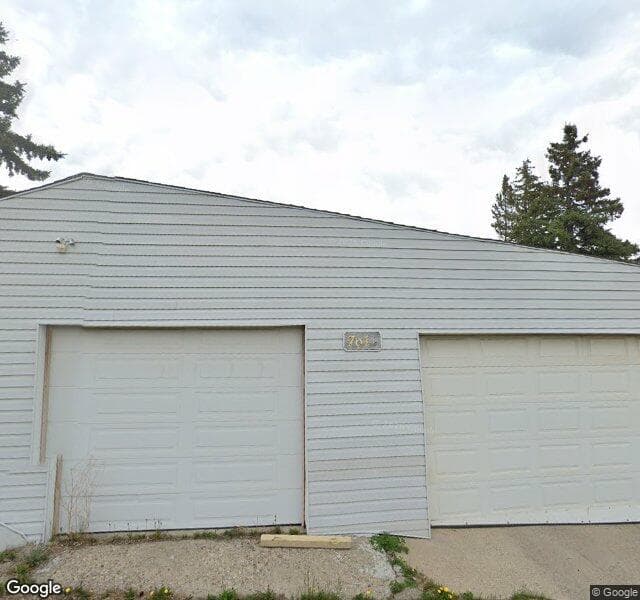 Street view of 7611 Hunterburn Hill NW, Calgary