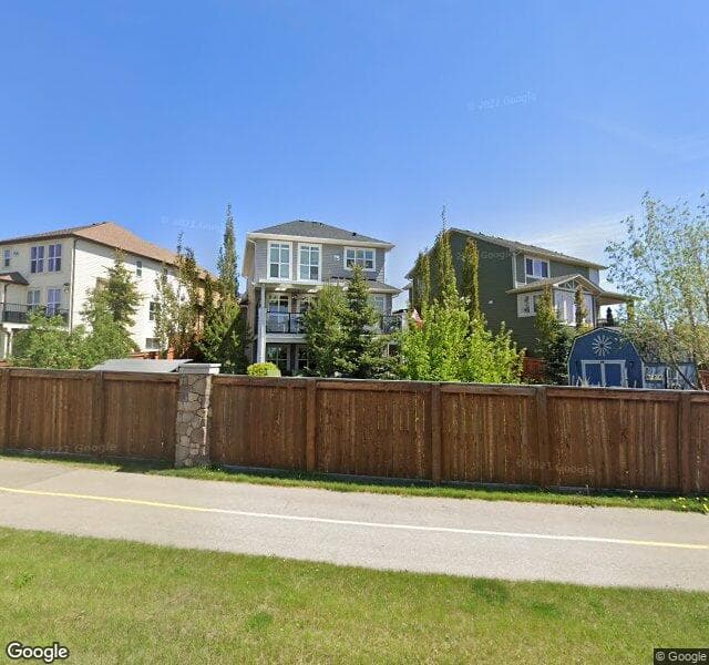 Street view of 70 Cranarch View SE, Calgary