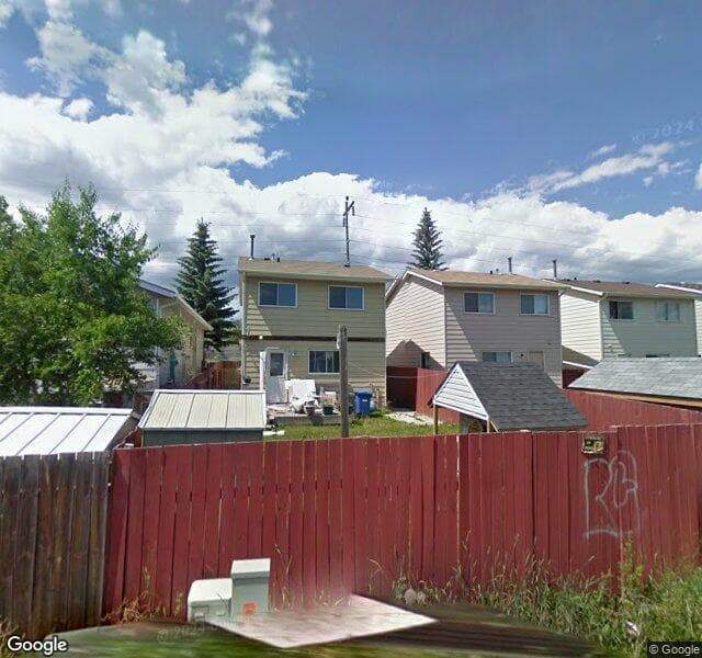 Street view of 136 Erin Croft Crescent SE, Calgary
