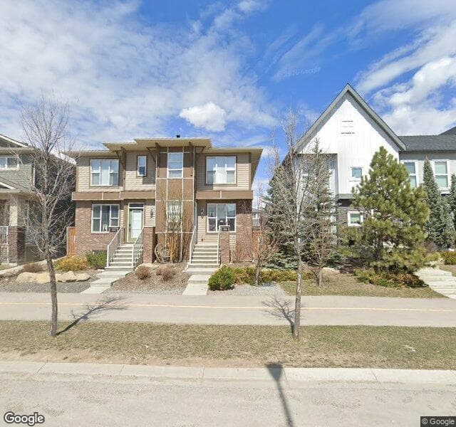 Street view of 138 Livingston Avenue NE, Calgary