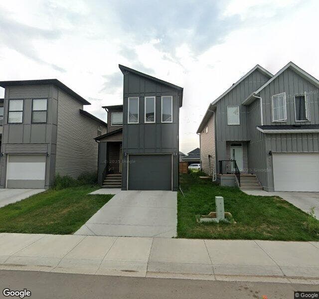Street view of 225 Copperleaf Way SE, Calgary