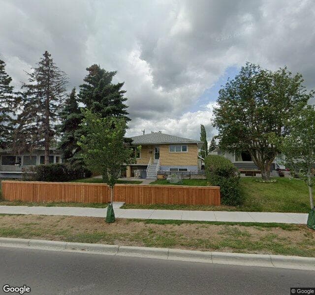 Street view of 3327 37 Street SW, Calgary