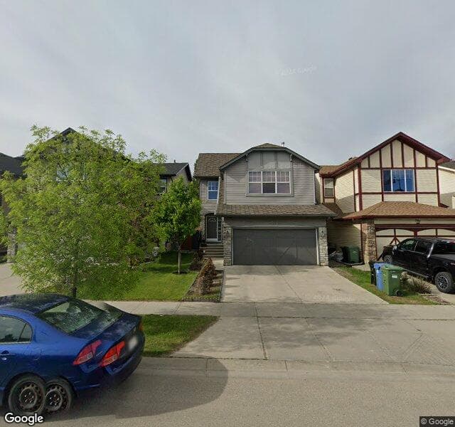 Street view of 384 New Brighton Drive SE, Calgary