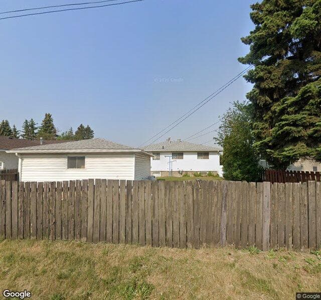 Street view of 12811 95A Street NW, Edmonton