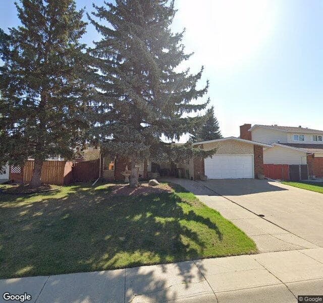 Street view of 9223 187 Street NW, Edmonton