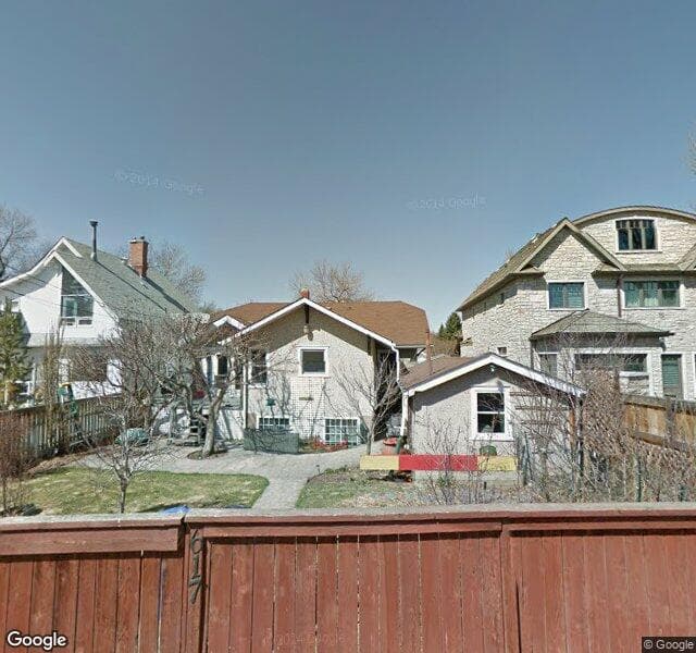 Street view of 617 Alexander Crescent NW, Calgary