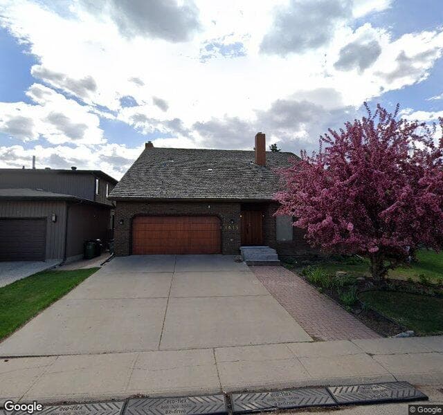 Street view of 1415 Bearspaw Drive E NW, Edmonton