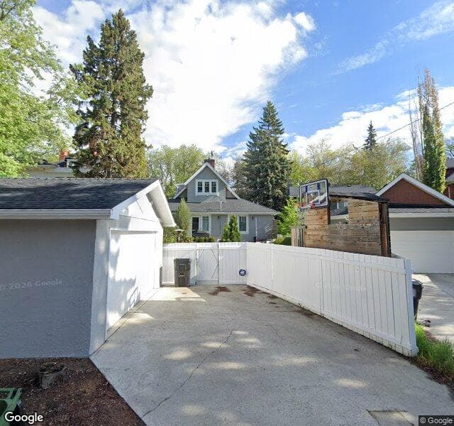 Street view of 13111 Churchill Crescent NW, Edmonton
