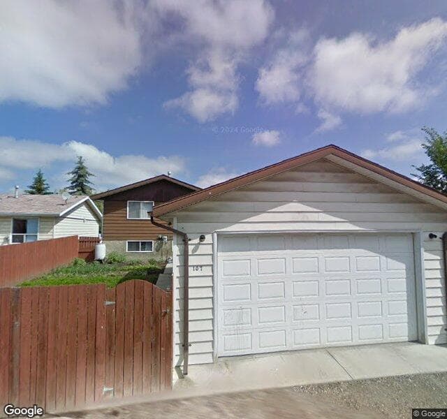 Street view of 107 Dovely Crescent SE, Calgary