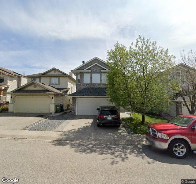 Street view of 193 Tuscany Meadows Close NW, Calgary
