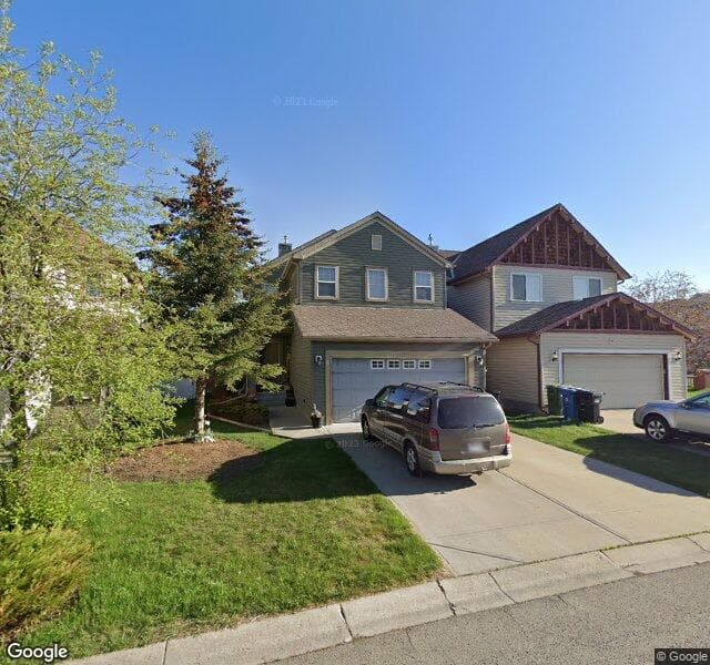 Street view of 6 Evansbrooke Park NW, Calgary