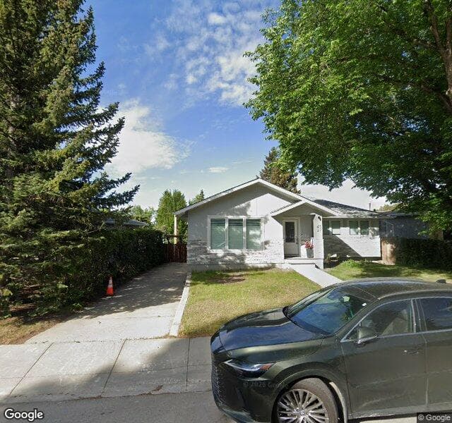 Street view of 4527 Chapel Road NW, Calgary