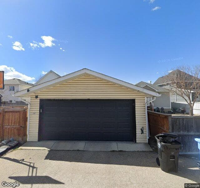 Street view of 157 Mount Lorette Place SE, Calgary