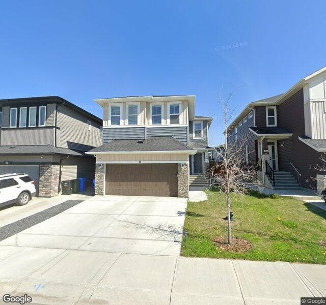 Street view of 80 Creekside Green SW, Calgary