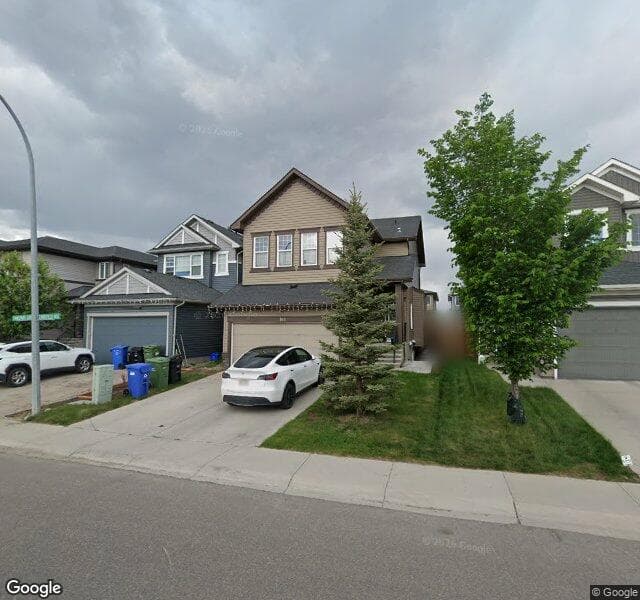 Street view of 163 Evansfield Rise NW, Calgary