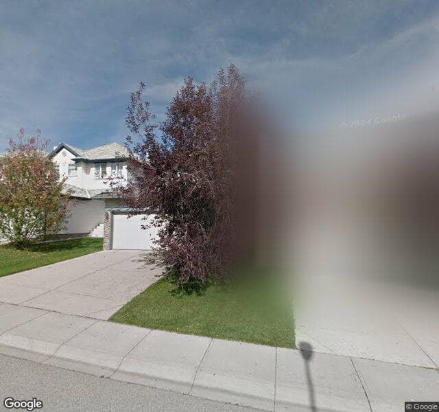 Street view of 87 Hidden Ranch Close NW, Calgary