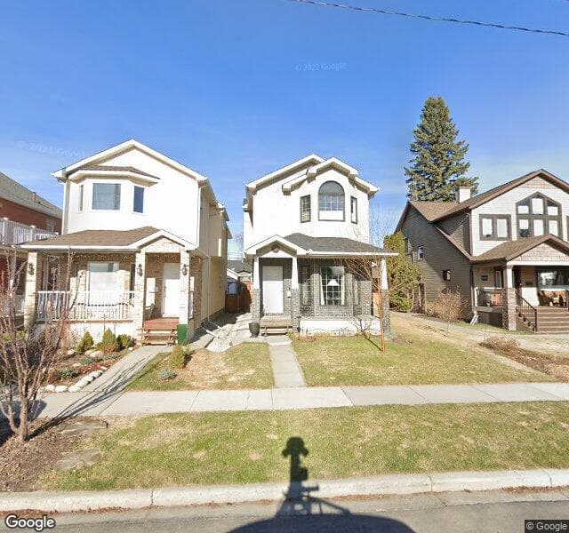 Street view of 1717 24 Street SW, Calgary
