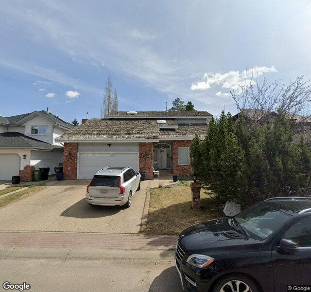 Street view of 128 Wolf Ridge Place NW, Edmonton