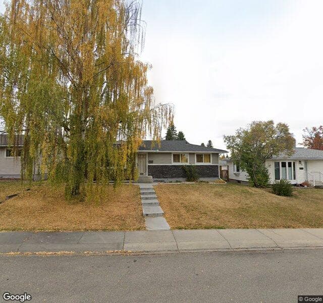 Street view of 69 Hogarth Crescent SW, Calgary