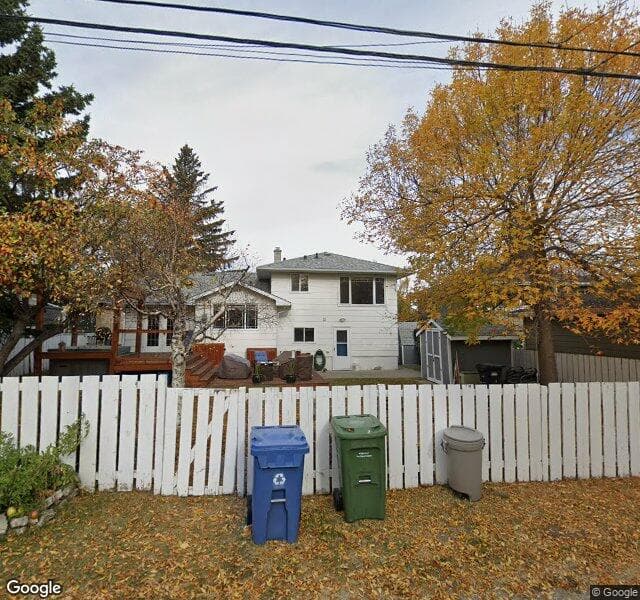 Street view of 17 Glamorgan Drive SW, Calgary