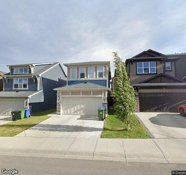 Street view of 49 Sage Bluff View NW, Calgary