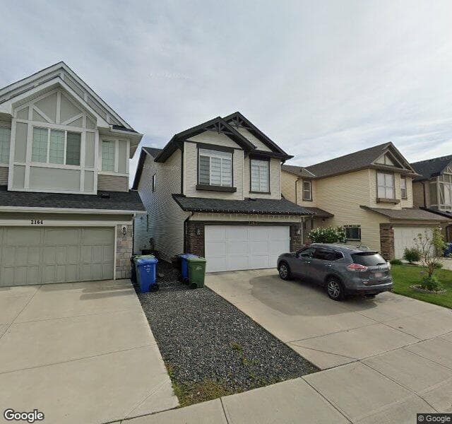 Street view of 2160 Brightoncrest Green SE, Calgary