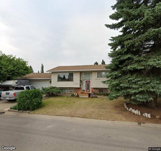 Street view of 1720 68 Street NW, Edmonton